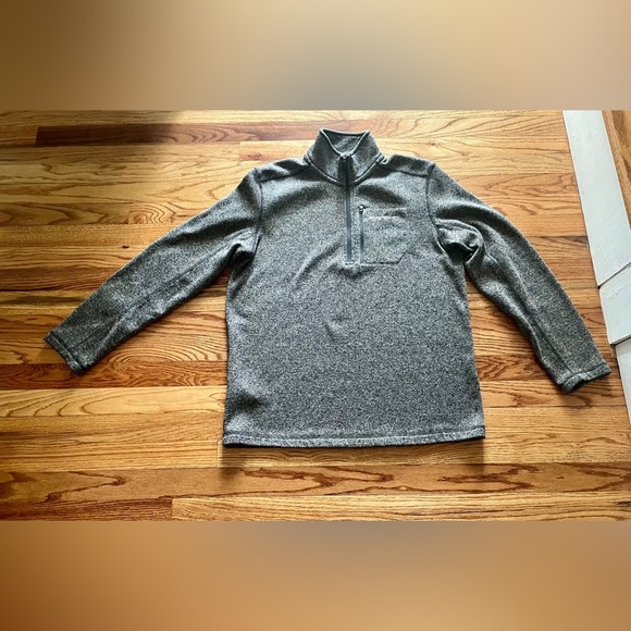 Men's Eddie Bauer Radiator Sweater Fleece Quarter-Zip Pullover large - Picture 1 of 10